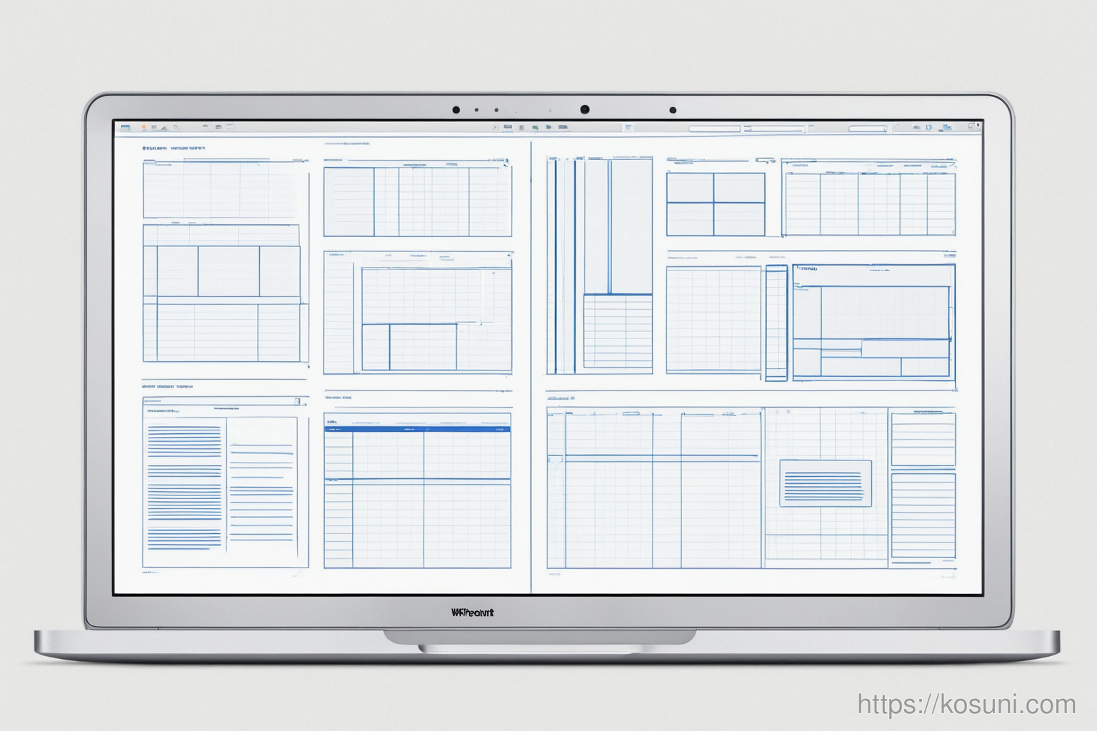 Side-by-side comparison of Word and Pages