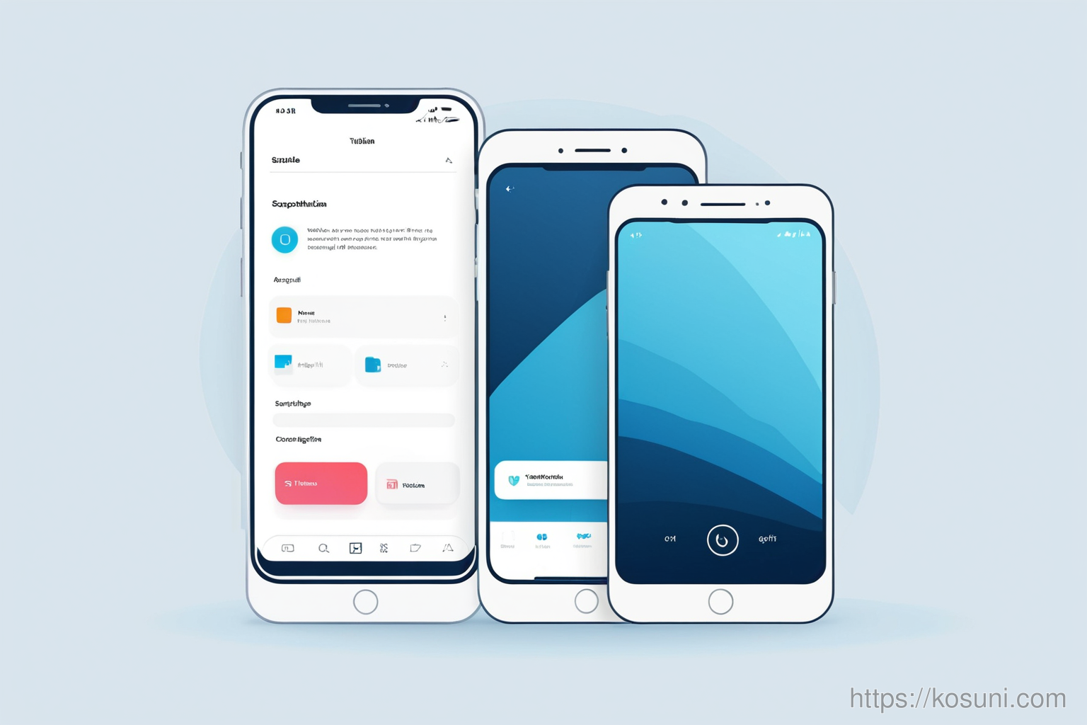smartphone with app tracking transparency setting