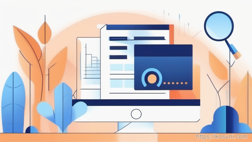 Privacy policy document with shield and magnifying glass