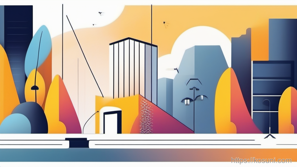 Chain link connected to a location pin for tracking