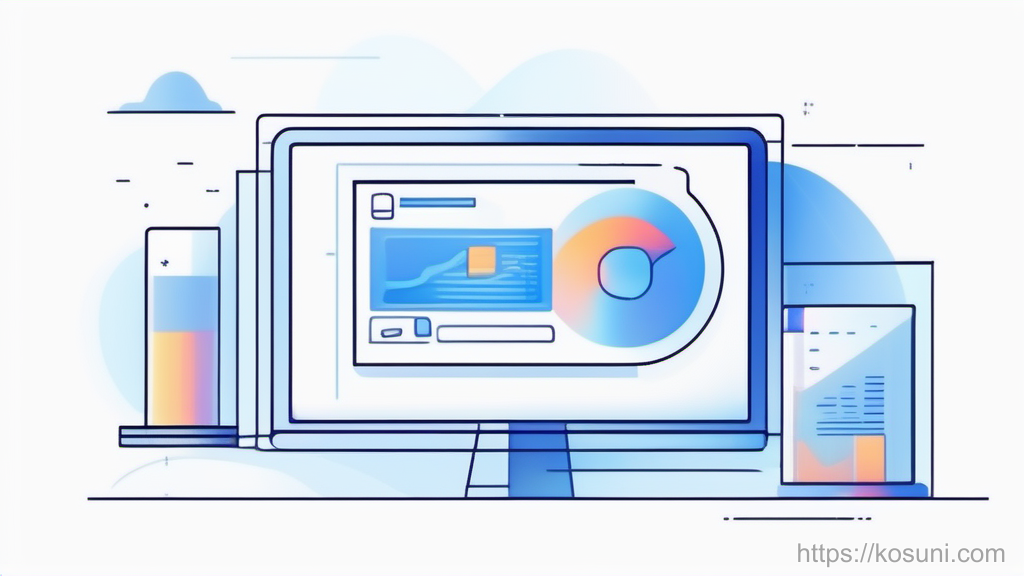 Browser window with cache, cookie, and storage icons