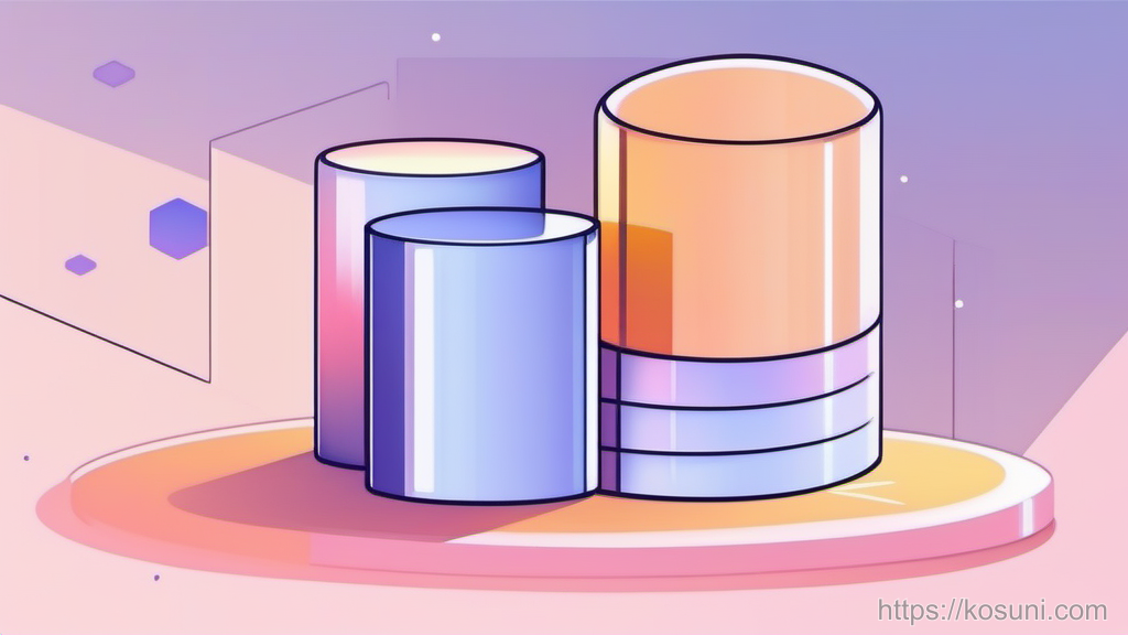 Vault and storage cylinders on translucent cards