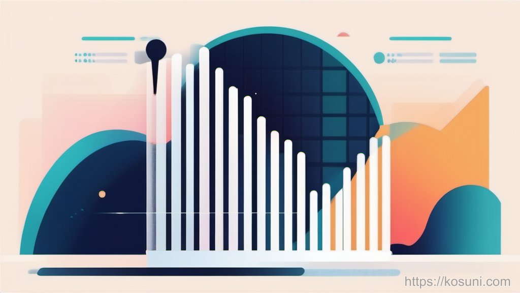 Phone with segmented bar indicating app data usage
