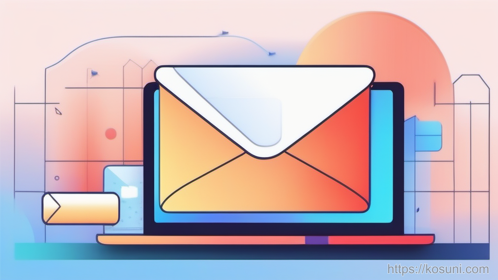 Cursor tapping link icon from an email