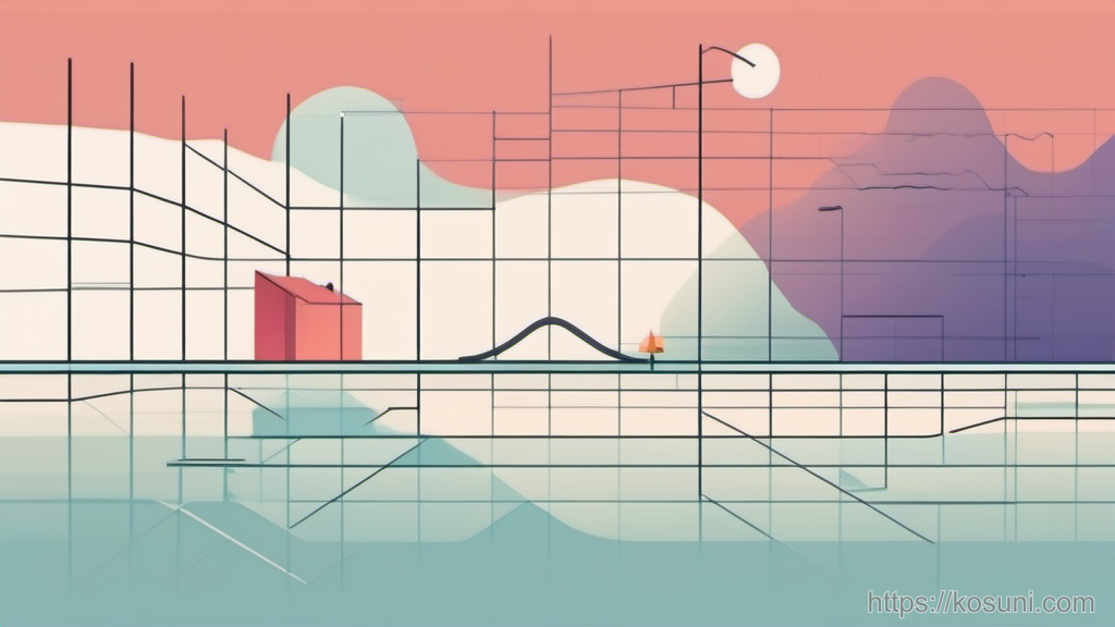 Abstract map pin symbolizing location sharing choices