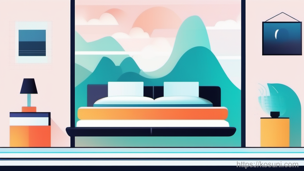 Router signal with buffering symbol and video tile