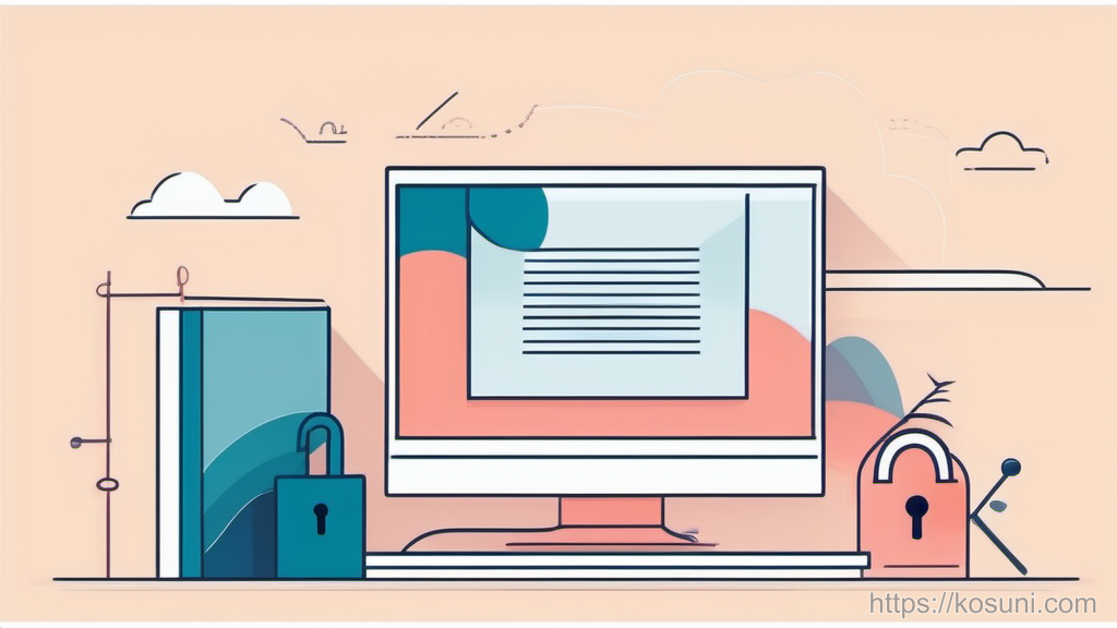 Padlock and two keys representing two-factor authentication